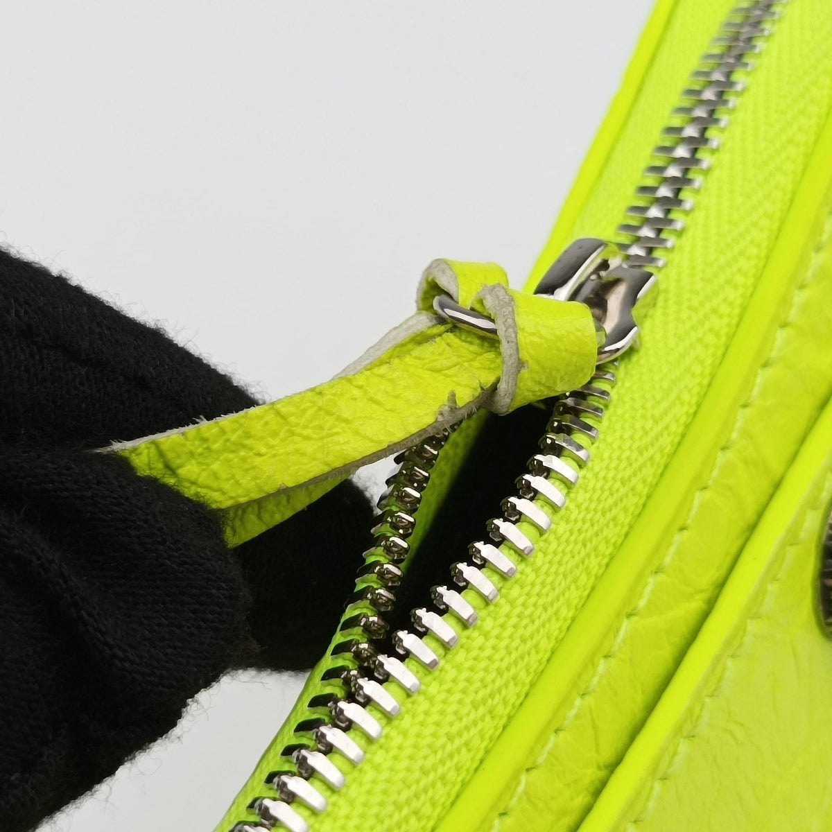 Le Cagole YellowGreen lambskin 695814.7206.R.493075ルカゴール イエローグリーン ラムスキン 695814.7206.R.493075
