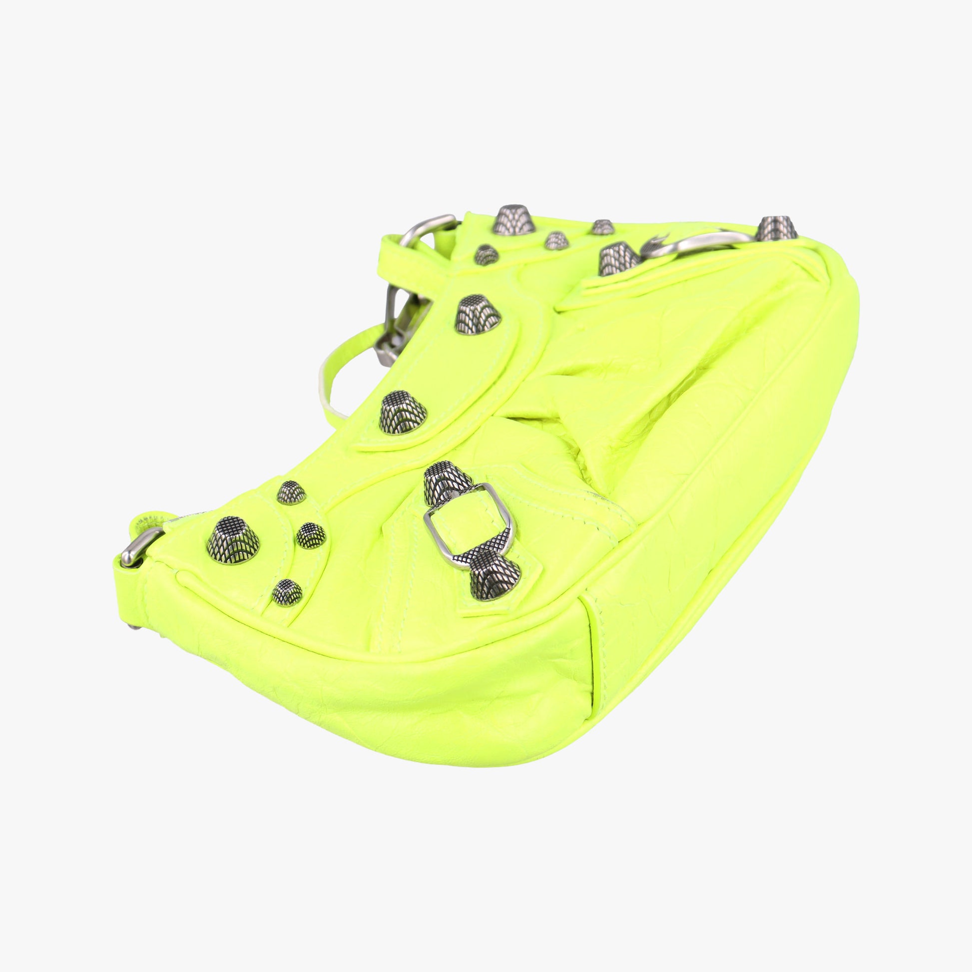 Le Cagole YellowGreen lambskin 695814.7206.R.493075ルカゴール イエローグリーン ラムスキン 695814.7206.R.493075