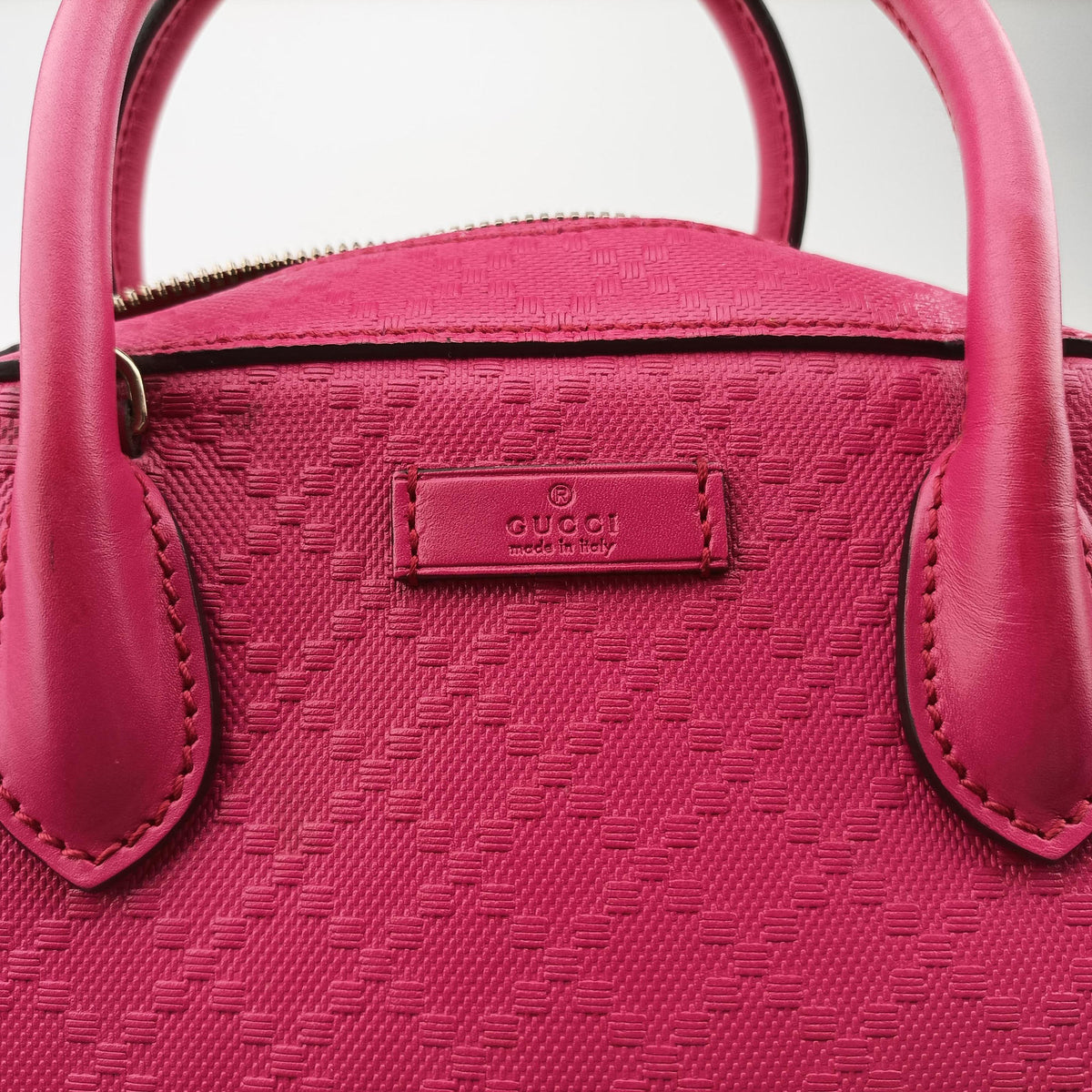 Bright Diamante Rose Leather 354224 E016582686ブライトディアマンテ ローズ レッド レザー 354224 E016582686