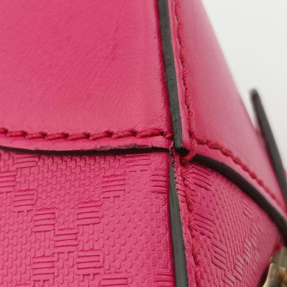 Bright Diamante Rose Leather 354224 E016582686ブライトディアマンテ ローズ レッド レザー 354224 E016582686