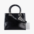 Lady Dior Black Leather レディディオール ブラック レザー 