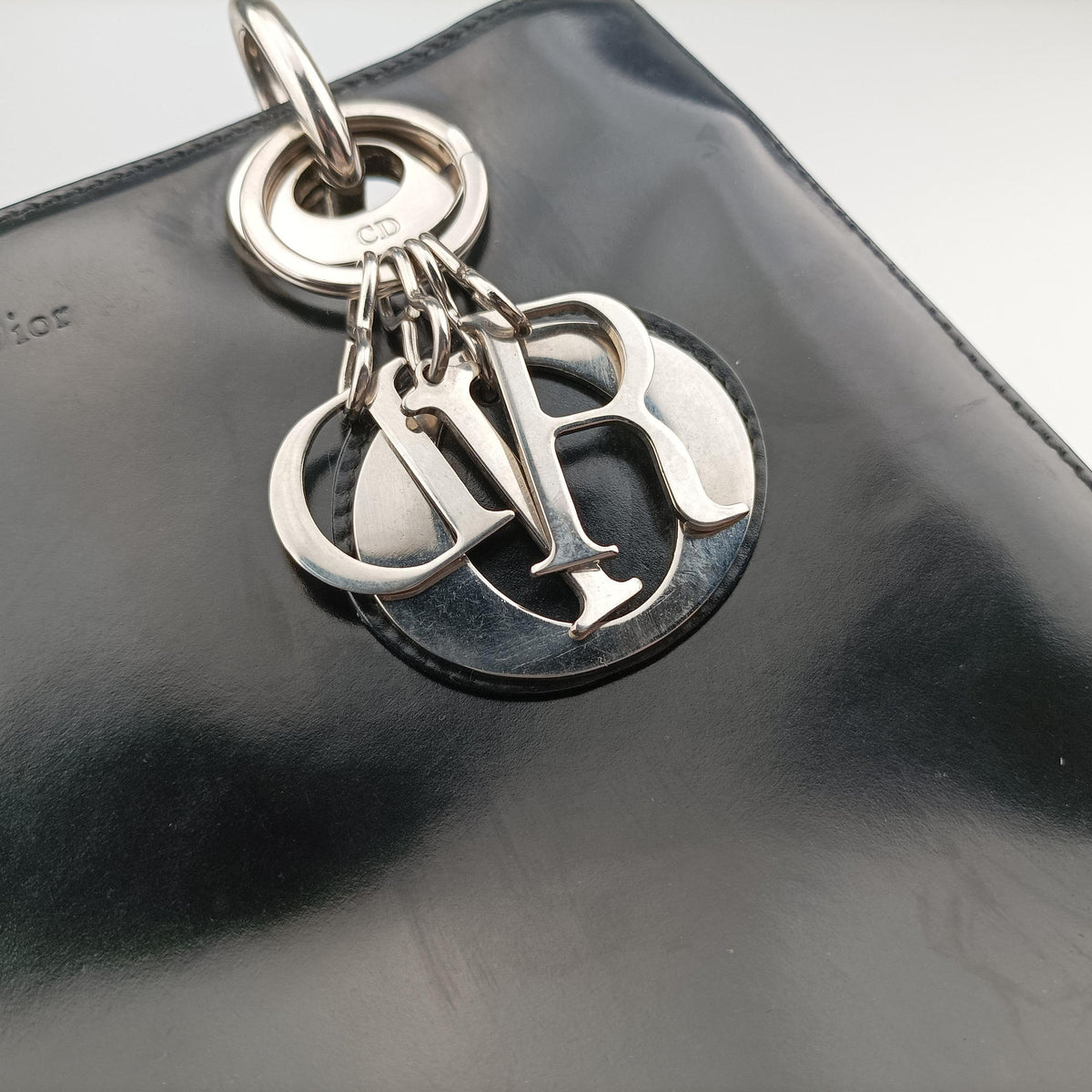 Lady Dior Black Leather レディディオール ブラック レザー 