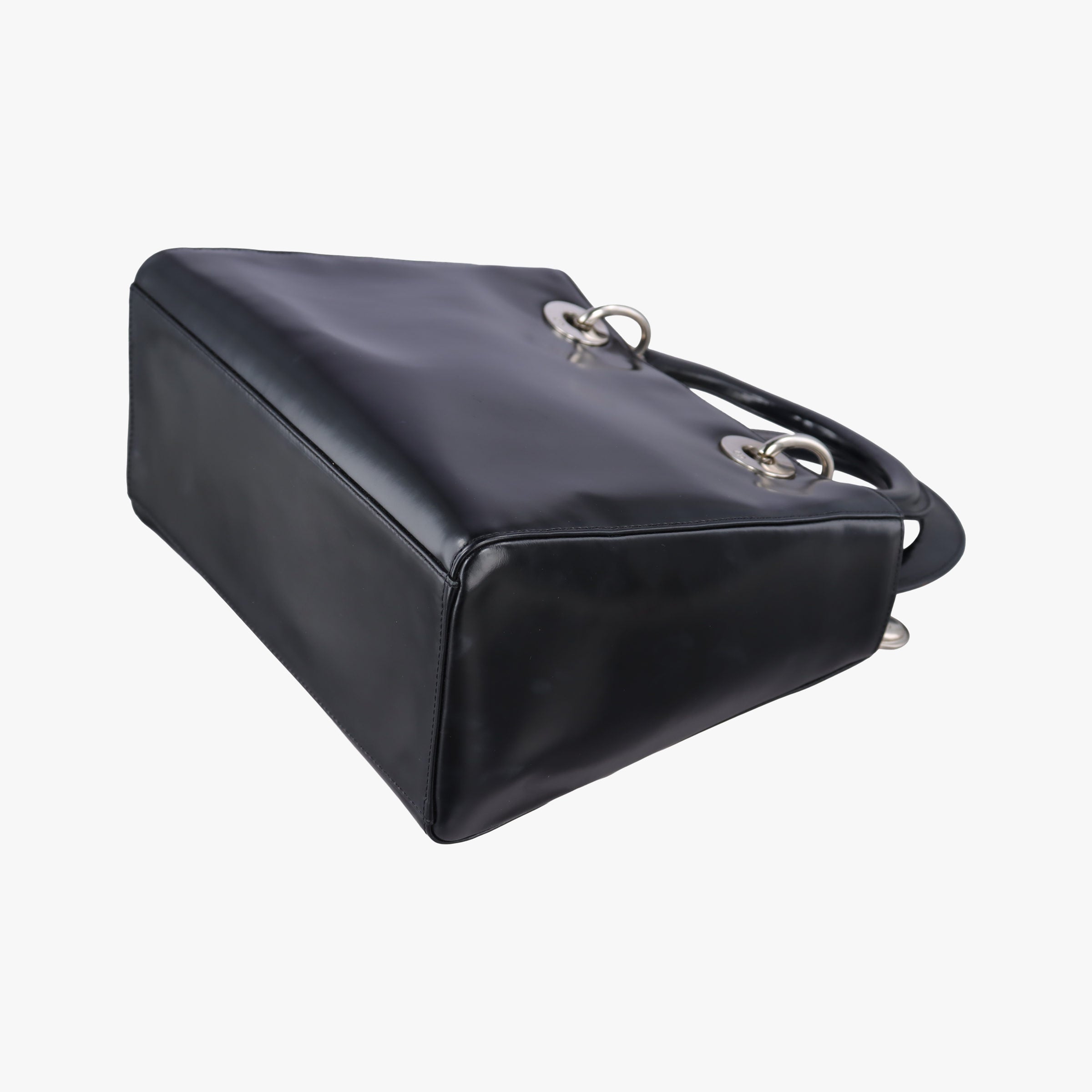 Lady Dior Black Leather レディディオール ブラック レザー 