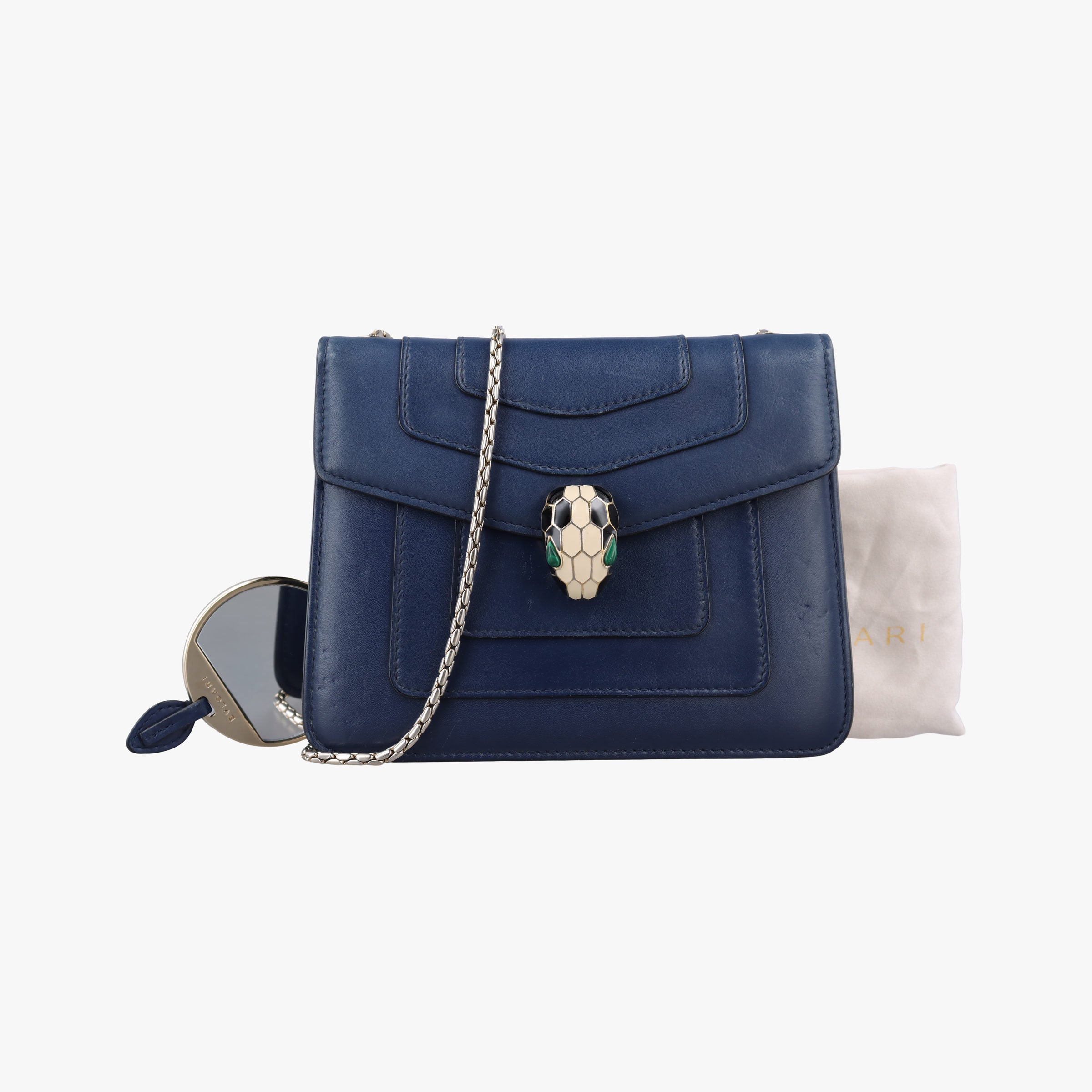 SERPENTI FOREVER Navy Leather DG.A16.39204セルペンティ フォーエバー ネービー レザー DG.A16.39204