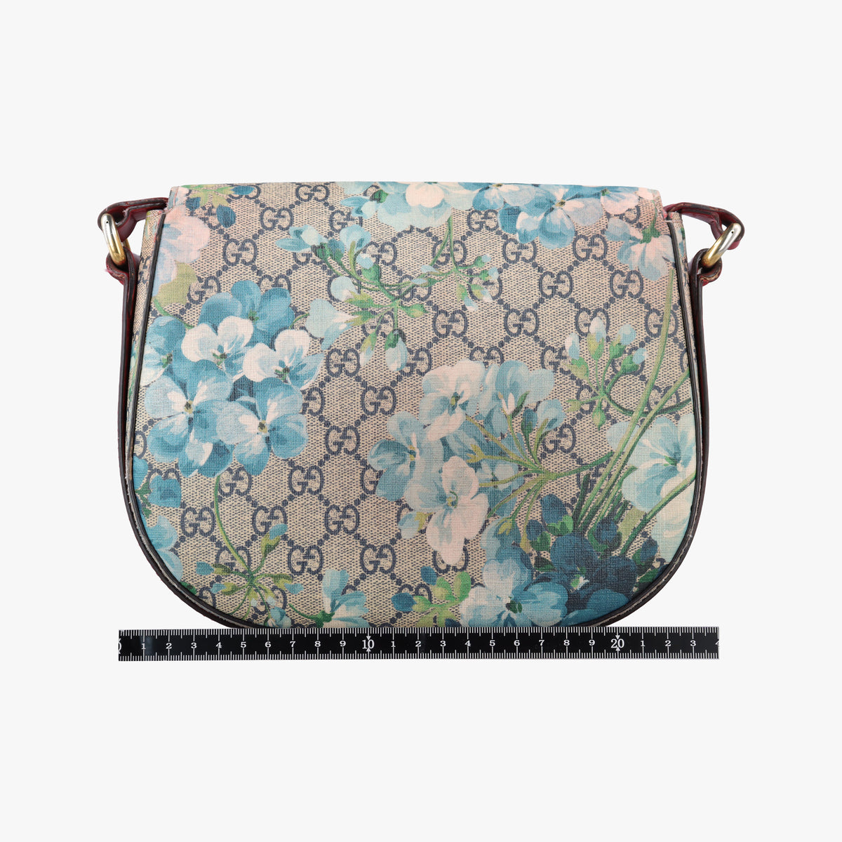 GG Blooms beige×Multicolour PVC coated canvas×Leather 432150 E020357095GGブルームス ベージュ×マルチ PVCコーティングキャンバス×レザー 432150 E020357095