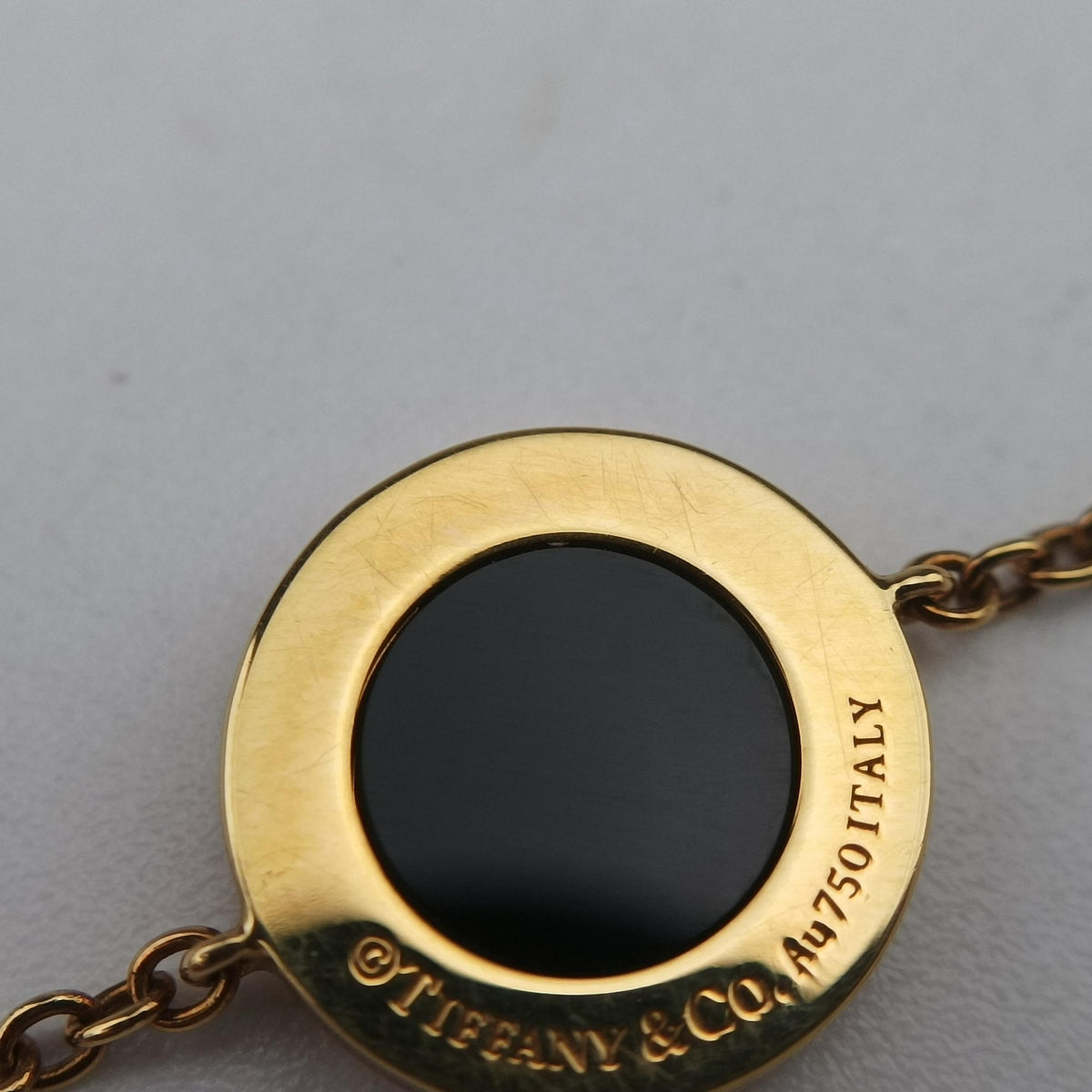 T two Circle Black×golden AU750 T ツー サークル ブラック×ゴールド AU750