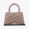 Hourglass XS BB monogram Brown PVCcoated canvas 592833.2762.0.620318アワーグラス XS BBモノグラム ブラウン PVCコーティングキャンバス 592833.2762.0.620318