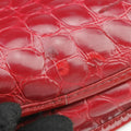 Croc Red Leather 01-RU-0019クロック レッド レザー 01-RU-0019