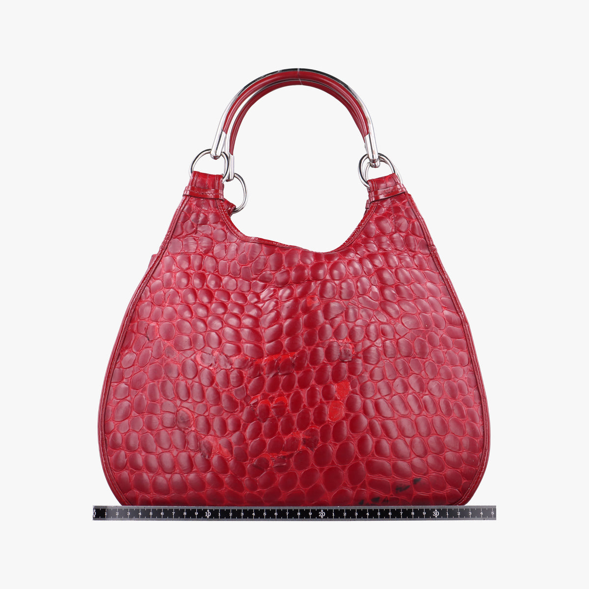 Croc Red Leather 01-RU-0019クロック レッド レザー 01-RU-0019