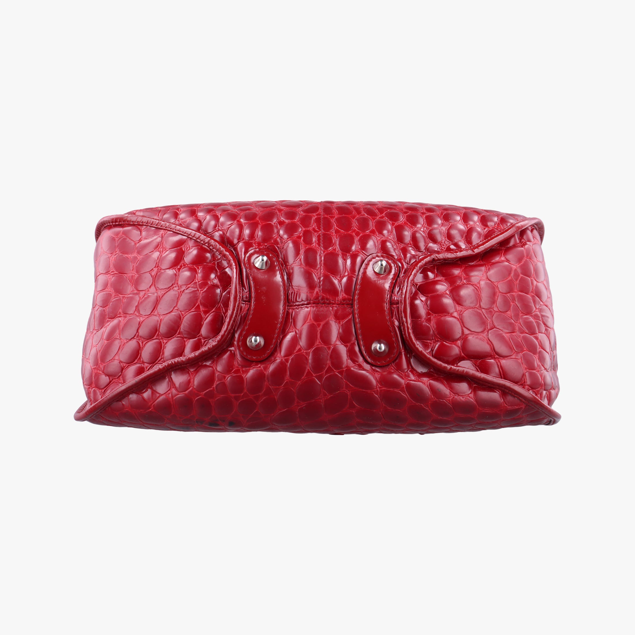 Croc Red Leather 01-RU-0019クロック レッド レザー 01-RU-0019