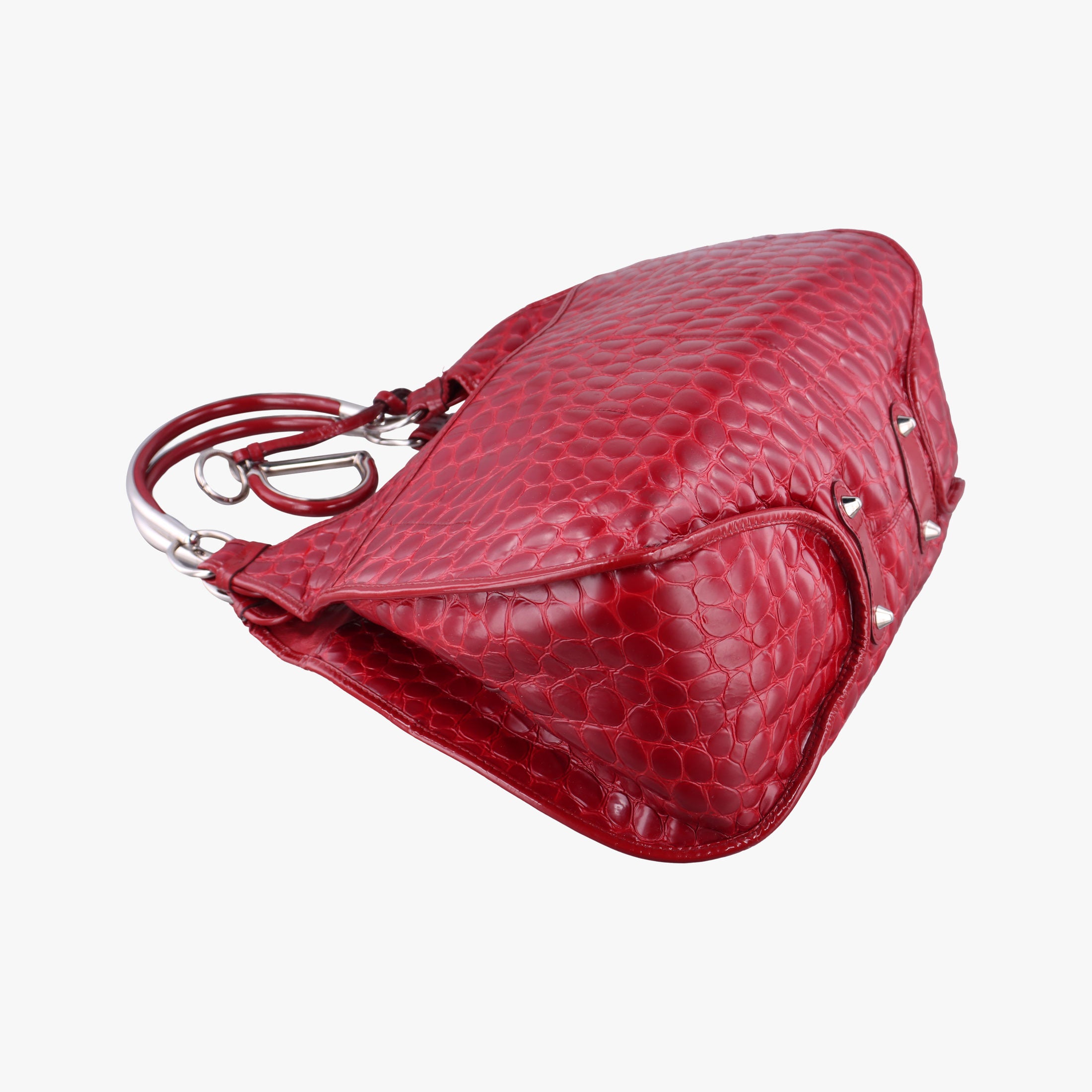 Croc Red Leather 01-RU-0019クロック レッド レザー 01-RU-0019