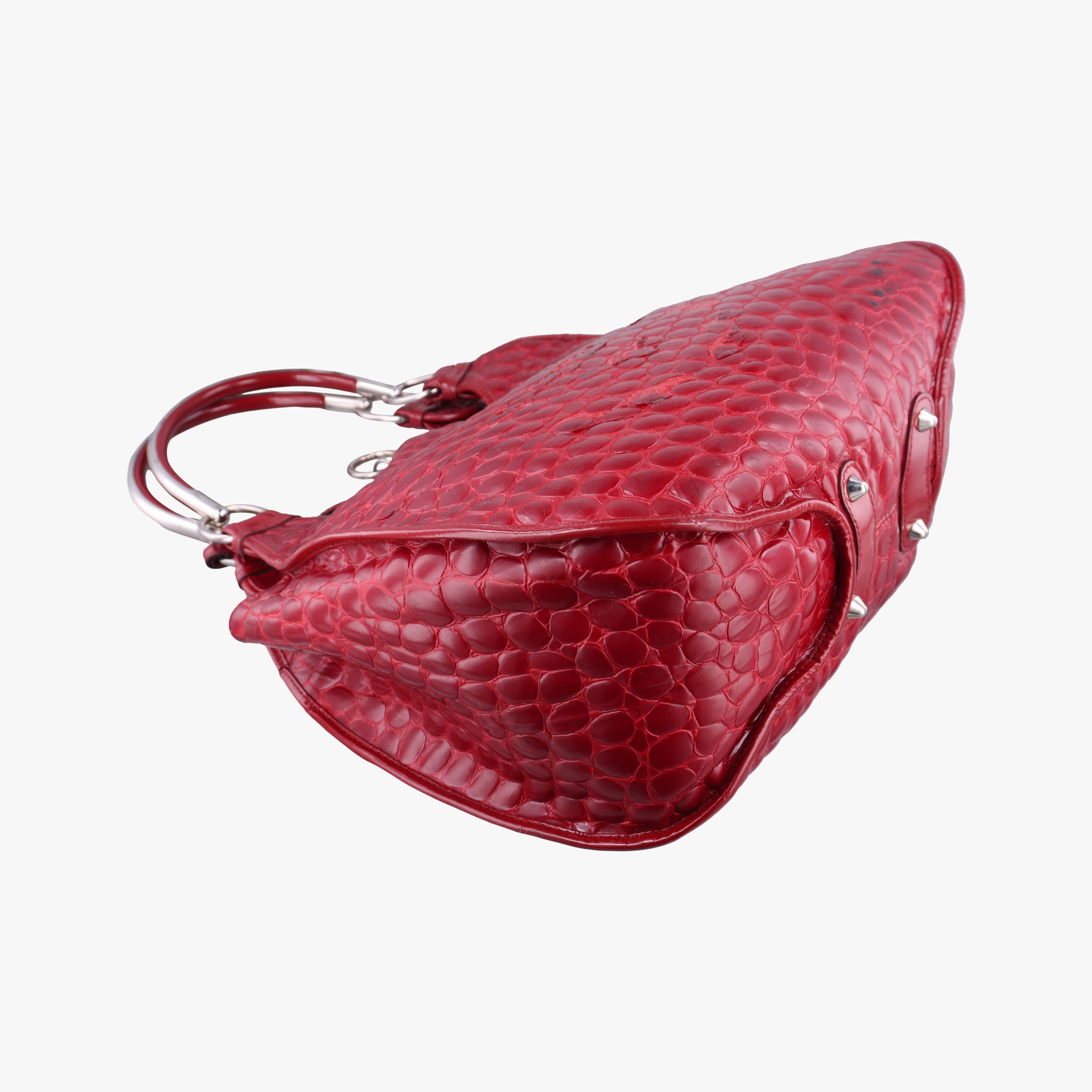 Croc Red Leather 01-RU-0019クロック レッド レザー 01-RU-0019