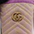 GG Marmont Purple  x Beige canvas 783175 GGマーモント パープル x ベージュ キャンバス 783175