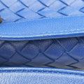 Intrecciato Olimpia Blue lambskin B07074592Nイントレチャート オリンピア ブルー ラムスキン B07074592N