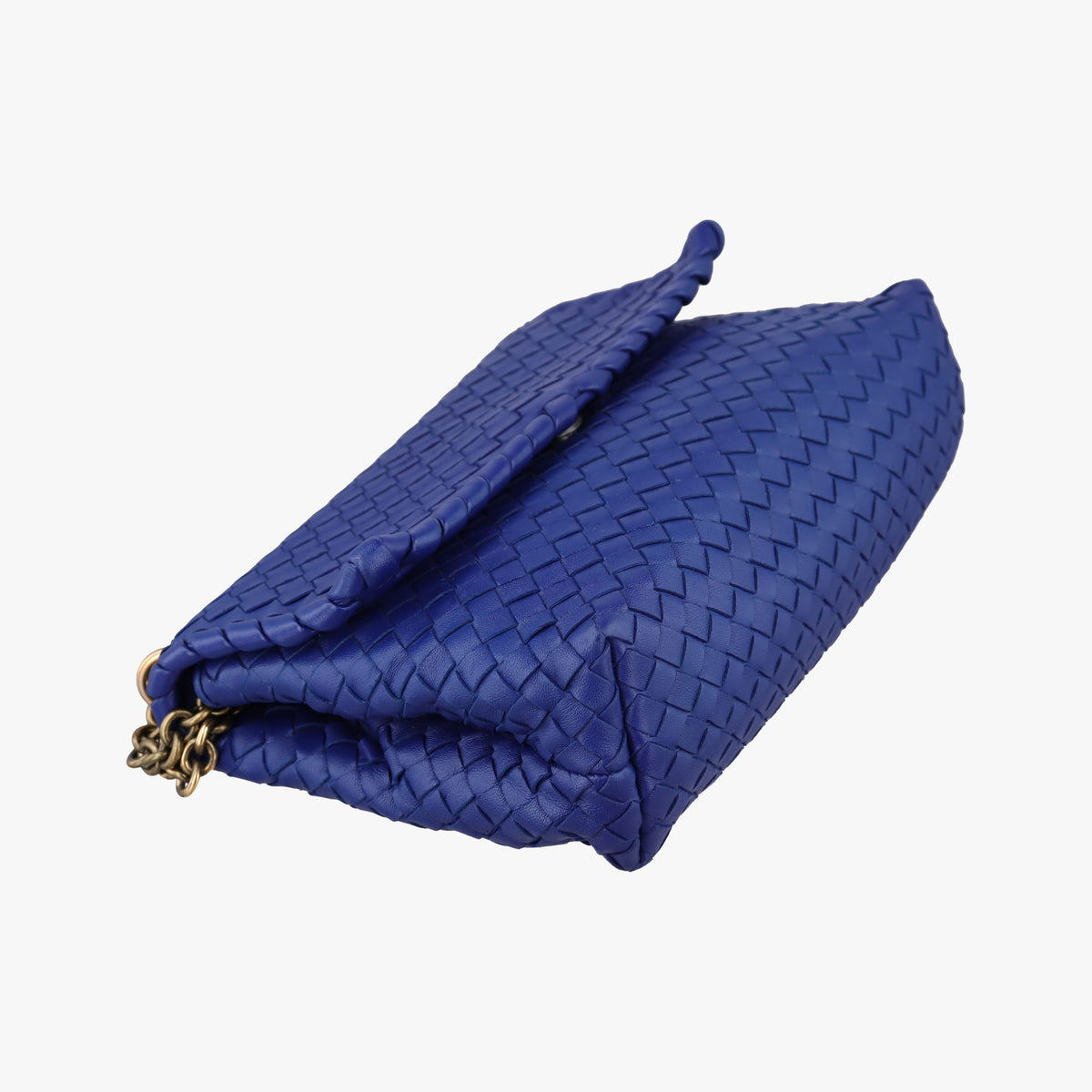 Intrecciato Olimpia Blue lambskin B07074592Nイントレチャート オリンピア ブルー ラムスキン B07074592N