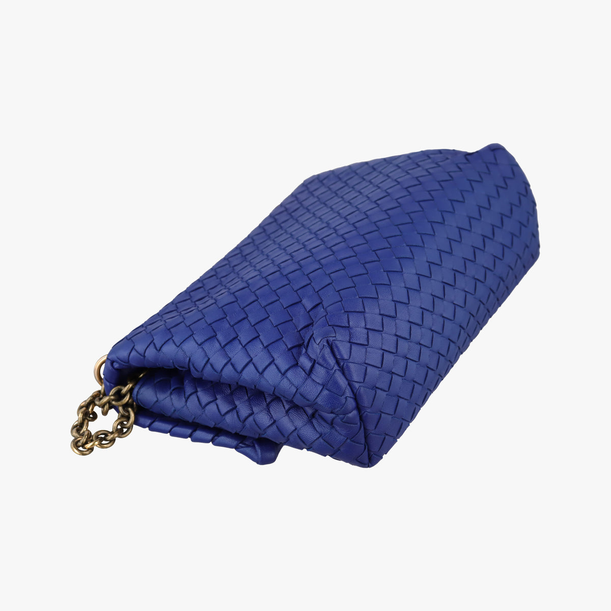 Intrecciato Olimpia Blue lambskin B07074592Nイントレチャート オリンピア ブルー ラムスキン B07074592N