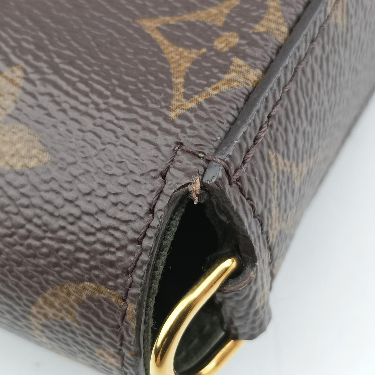Multi Pochette FeLICIE Brown×KHAKI Monogram Canvas M80091 FH0211ミュルティ ポシェット フェリシー モノグラム/ブラウン×カーキ モノグラムキャンバス M80091 FH0211