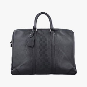 Porte Documents Voyage Noir Damier Infini N41125 BA2142ポルト ドキュマン ヴォワヤージュ ノワール ダミエ アンフィニ N41125 BA2142