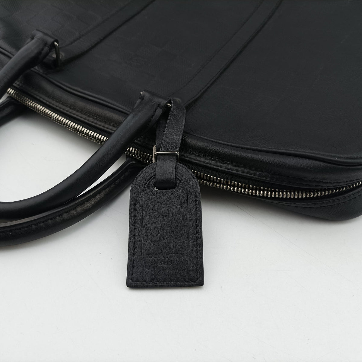 Porte Documents Voyage Noir Damier Infini N41125 BA2142ポルト ドキュマン ヴォワヤージュ ノワール ダミエ アンフィニ N41125 BA2142