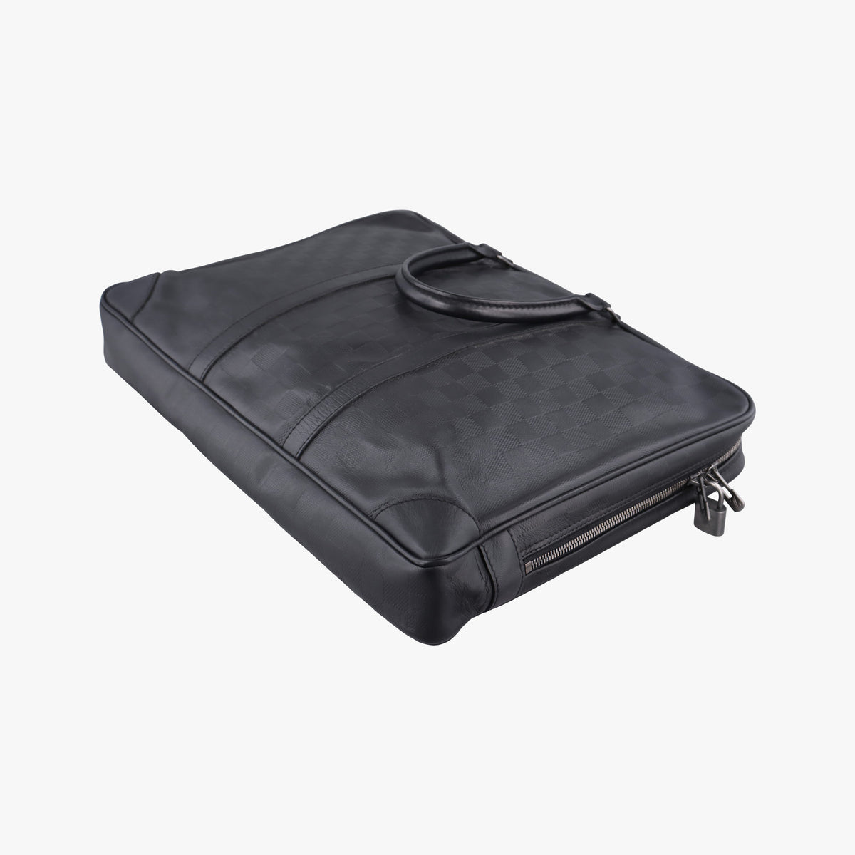 Porte Documents Voyage Noir Damier Infini N41125 BA2142ポルト ドキュマン ヴォワヤージュ ノワール ダミエ アンフィニ N41125 BA2142