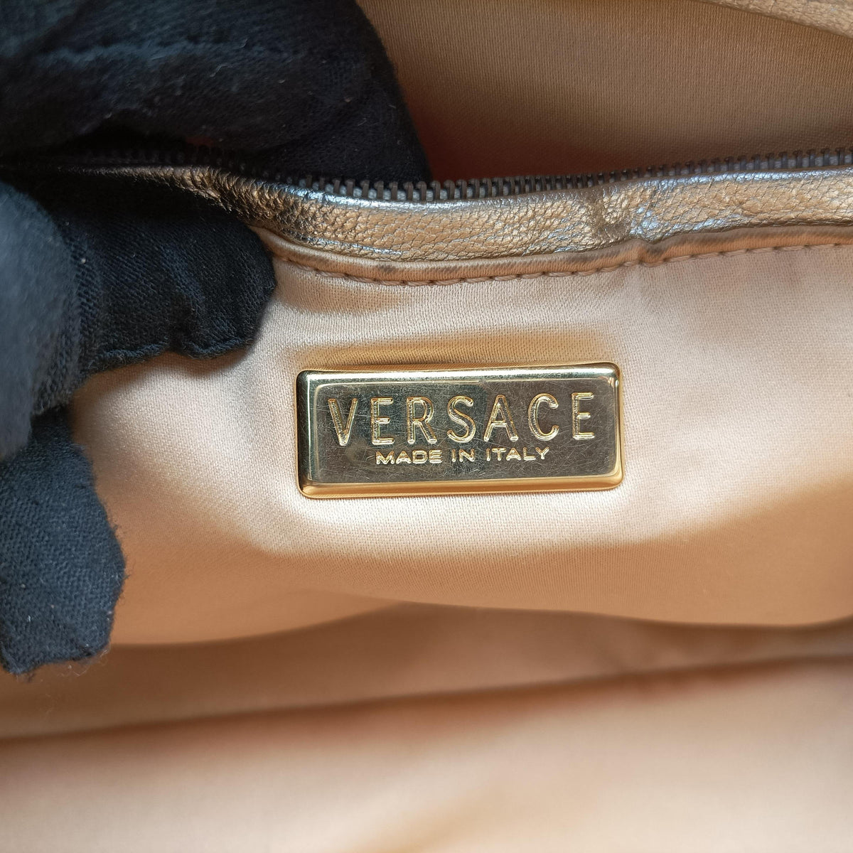 La Medusa Golden Canvas × Leather ラ メデューサ ゴールド キャンバス × レザー 