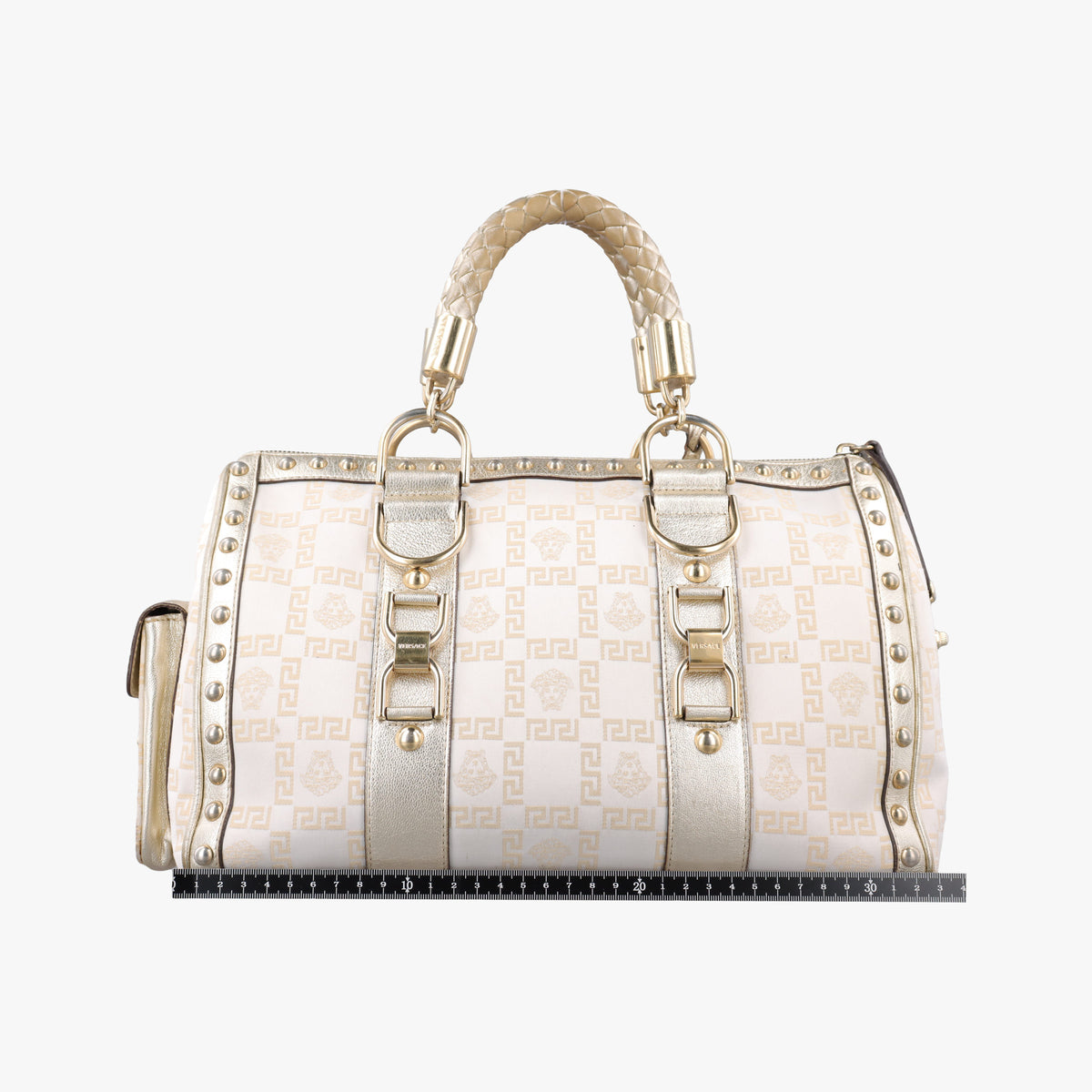 La Medusa Golden Canvas × Leather ラ メデューサ ゴールド キャンバス × レザー 