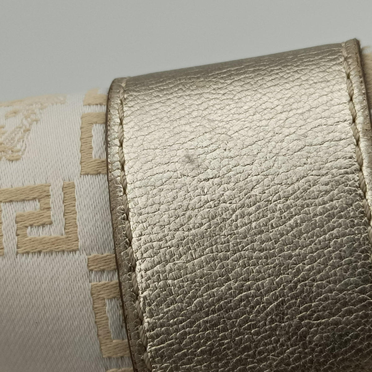 La Medusa Golden Canvas × Leather ラ メデューサ ゴールド キャンバス × レザー 