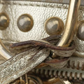 La Medusa Golden Canvas × Leather ラ メデューサ ゴールド キャンバス × レザー 