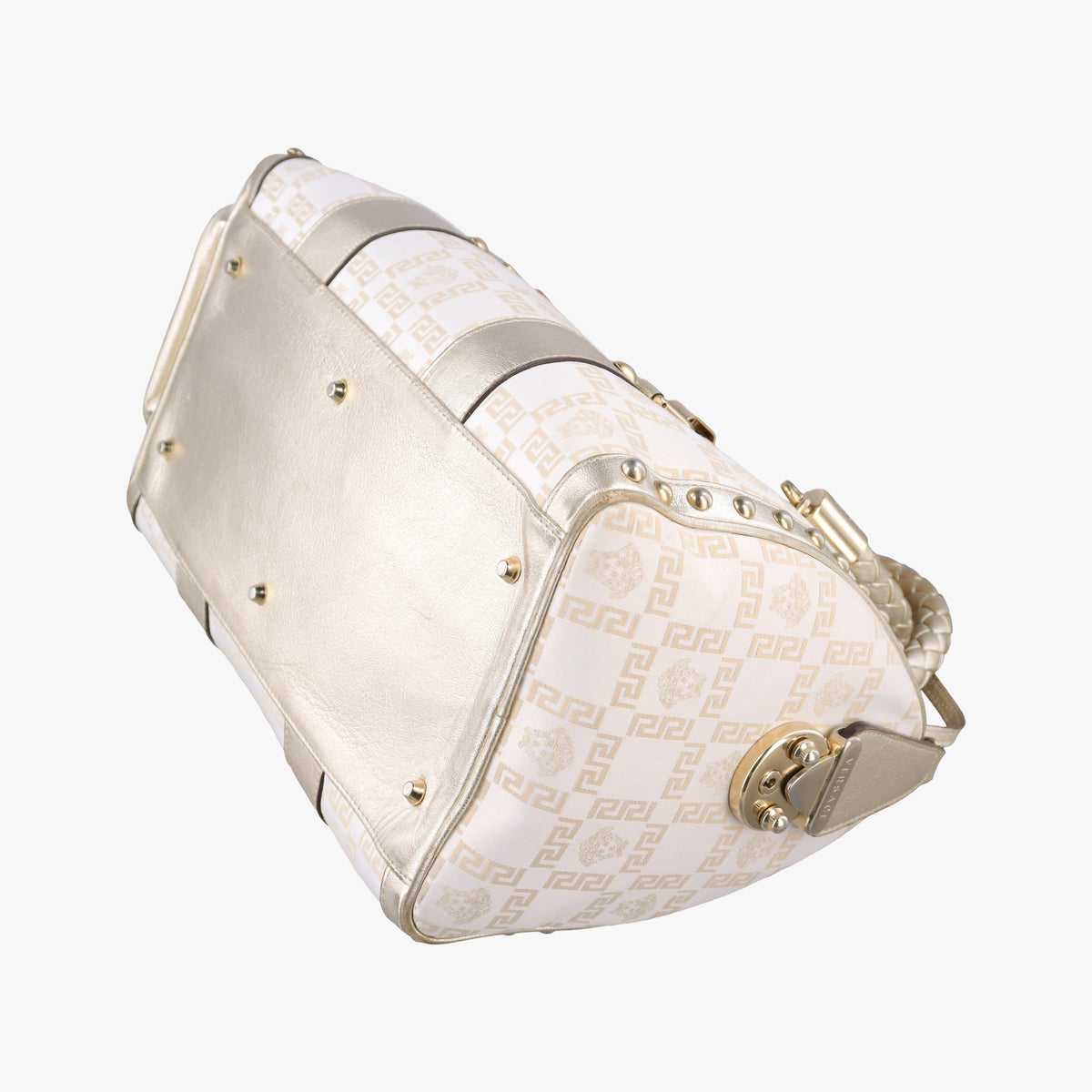 La Medusa Golden Canvas × Leather ラ メデューサ ゴールド キャンバス × レザー 