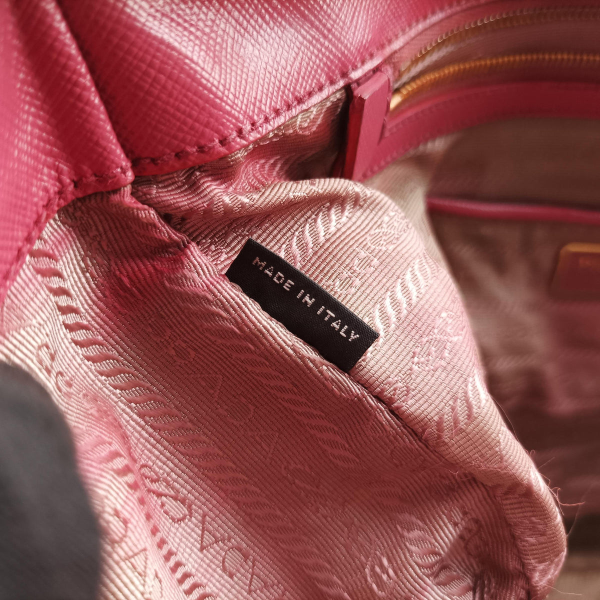 Galleria Pink SAFFIANO Leather BN1874 158 7/Rガレリア ピンク サフィアーノレザー BN1874 158 7/R