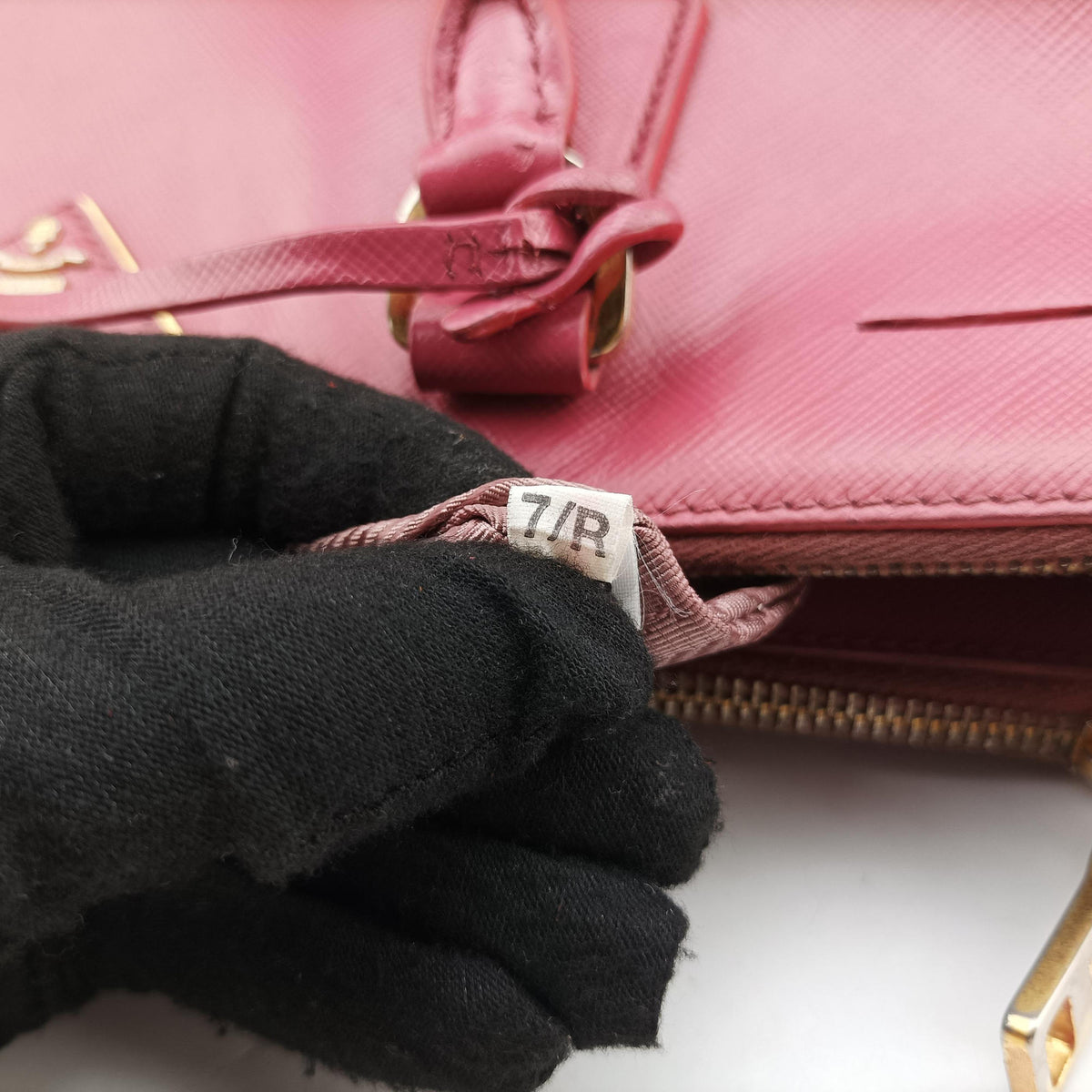 Galleria Pink SAFFIANO Leather BN1874 158 7/Rガレリア ピンク サフィアーノレザー BN1874 158 7/R