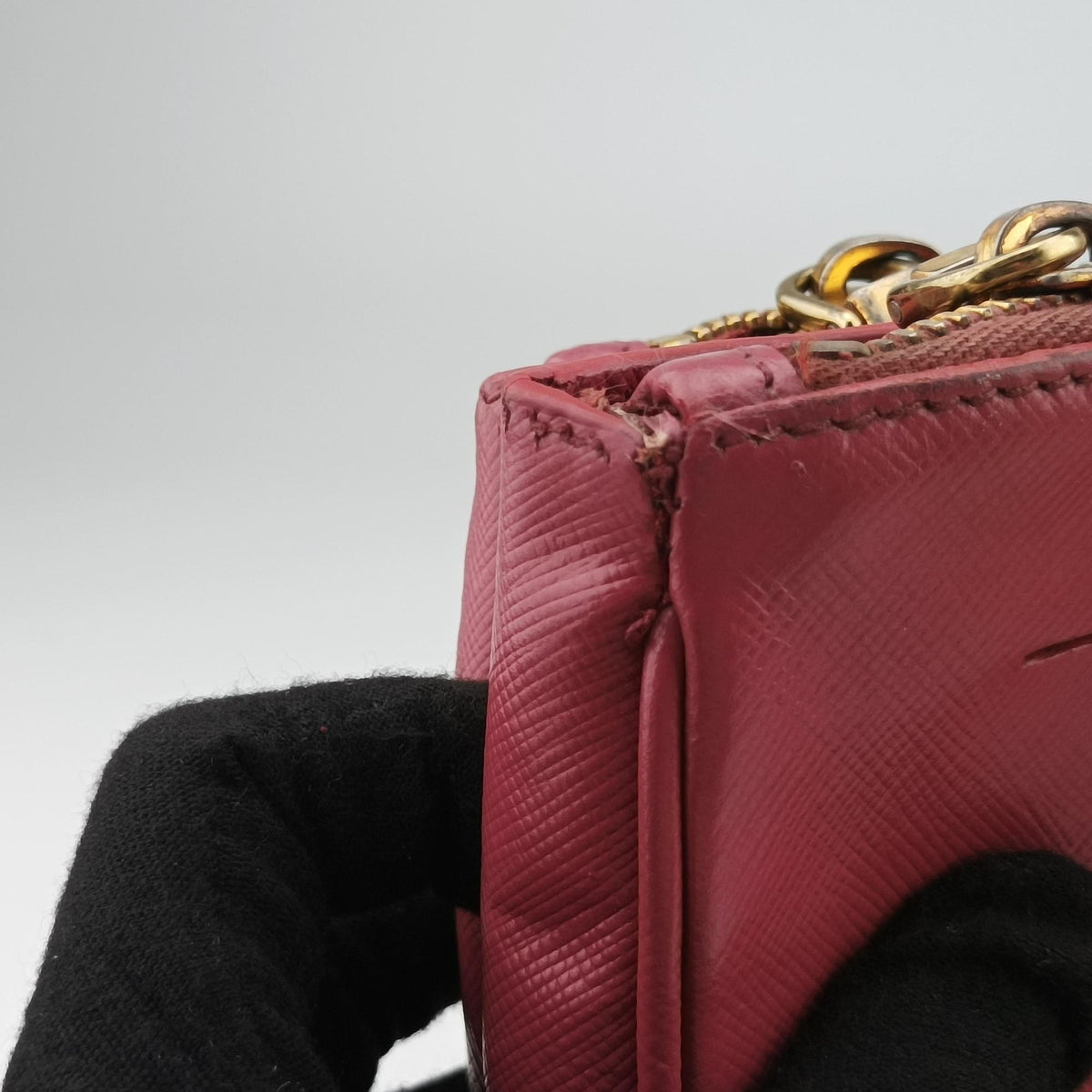 Galleria Pink SAFFIANO Leather BN1874 158 7/Rガレリア ピンク サフィアーノレザー BN1874 158 7/R