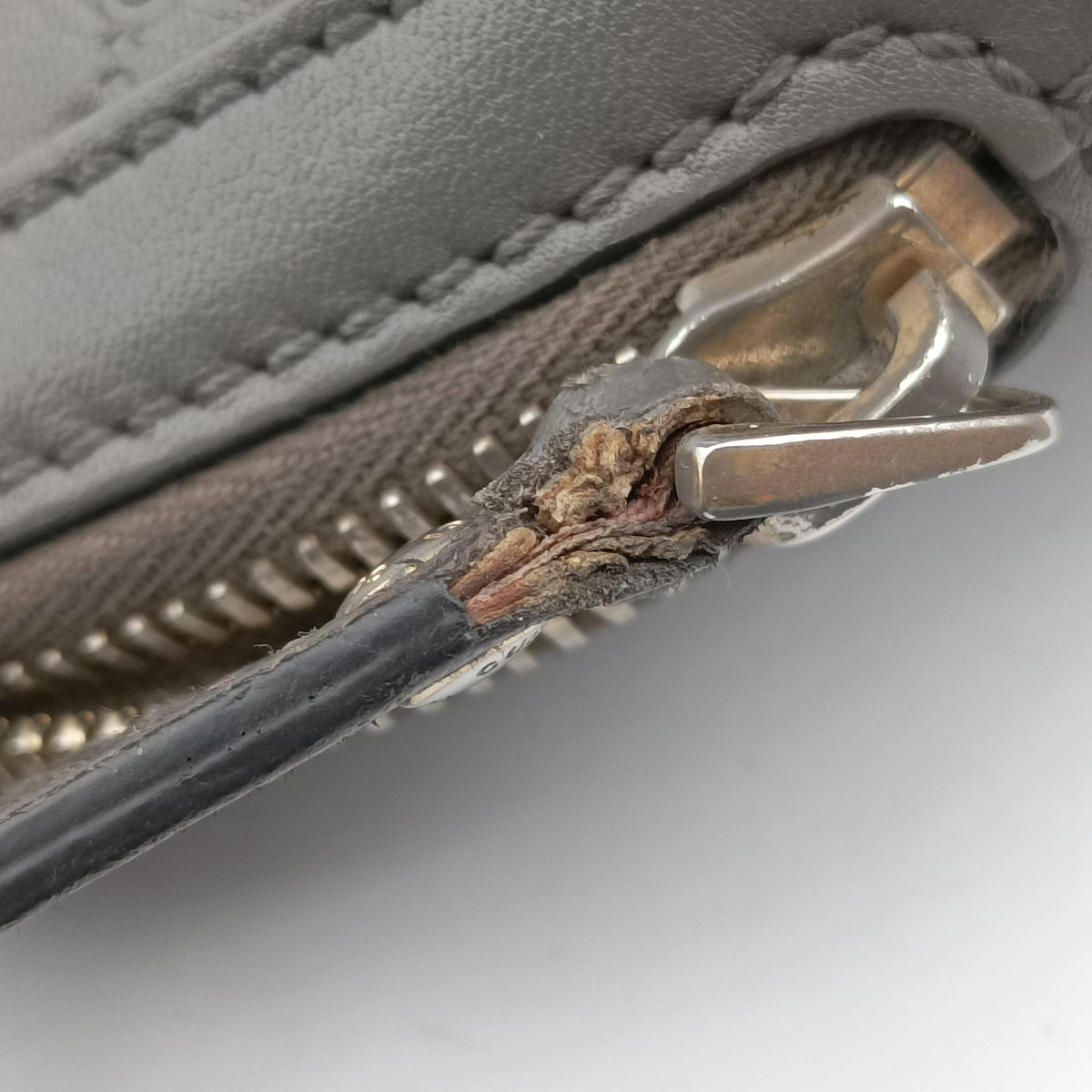Microguccissima Grey Leather 449654 C026722077マイクログッチシマ グレー レザー 449654 C026722077