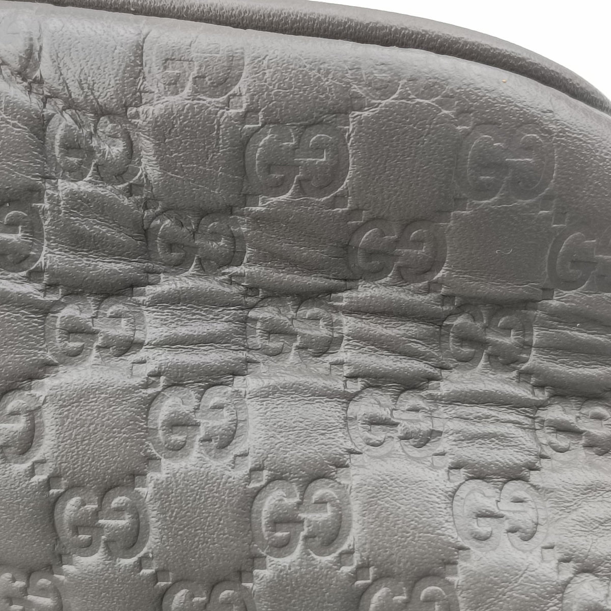 Microguccissima Grey Leather 449654 C026722077マイクログッチシマ グレー レザー 449654 C026722077