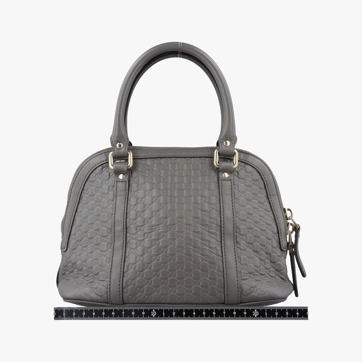 Microguccissima Grey Leather 449654 C026722077マイクログッチシマ グレー レザー 449654 C026722077