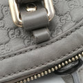 Microguccissima Grey Leather 449654 C026722077マイクログッチシマ グレー レザー 449654 C026722077