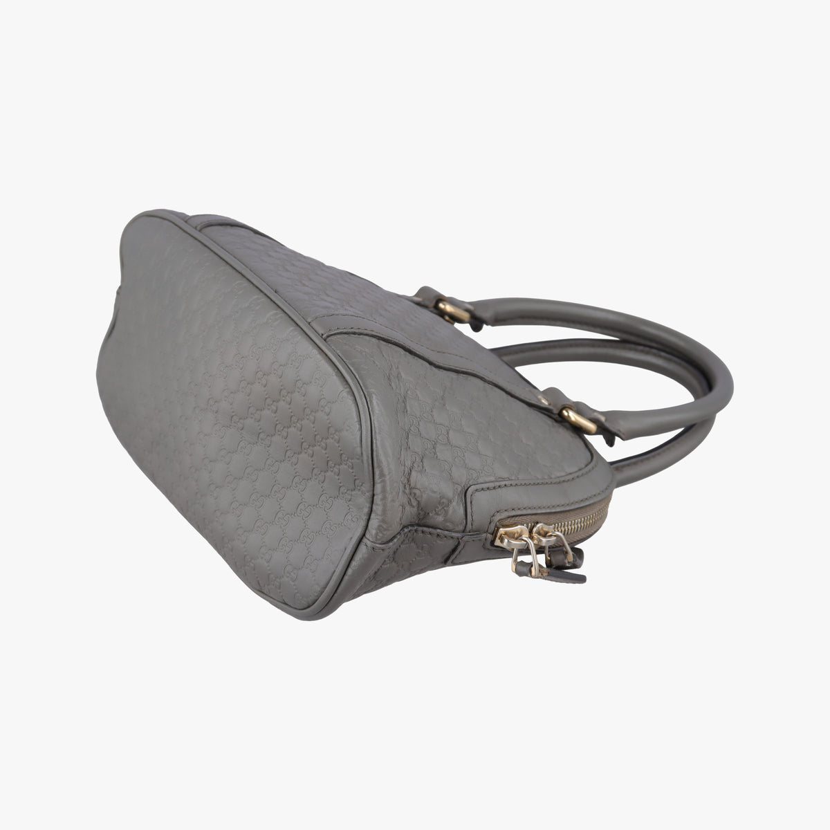 Microguccissima Grey Leather 449654 C026722077マイクログッチシマ グレー レザー 449654 C026722077