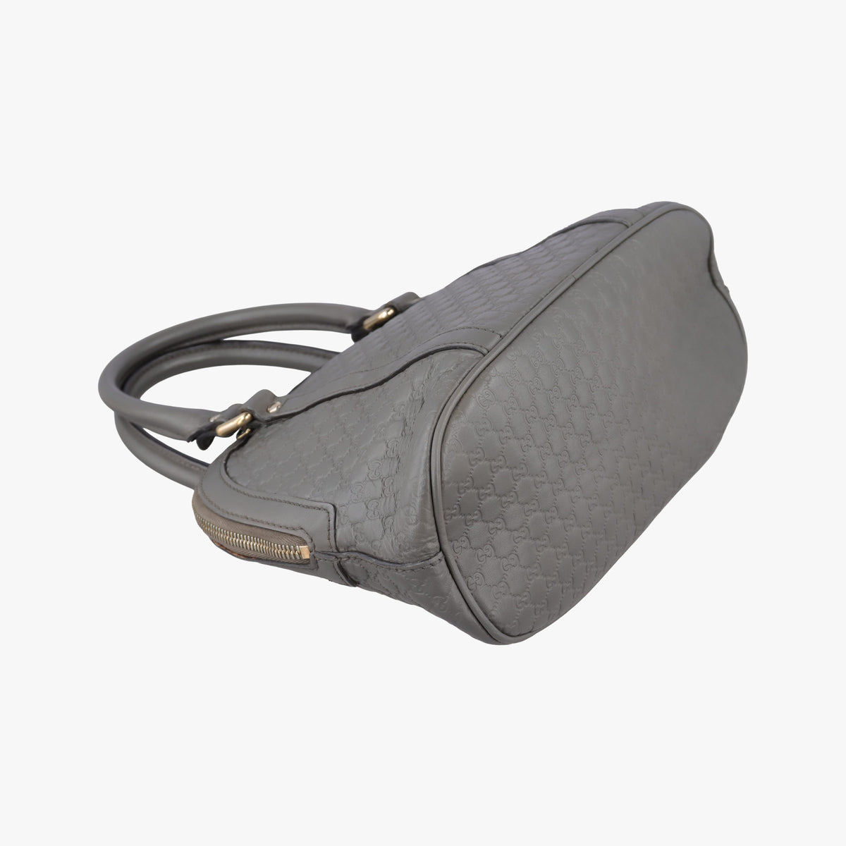Microguccissima Grey Leather 449654 C026722077マイクログッチシマ グレー レザー 449654 C026722077