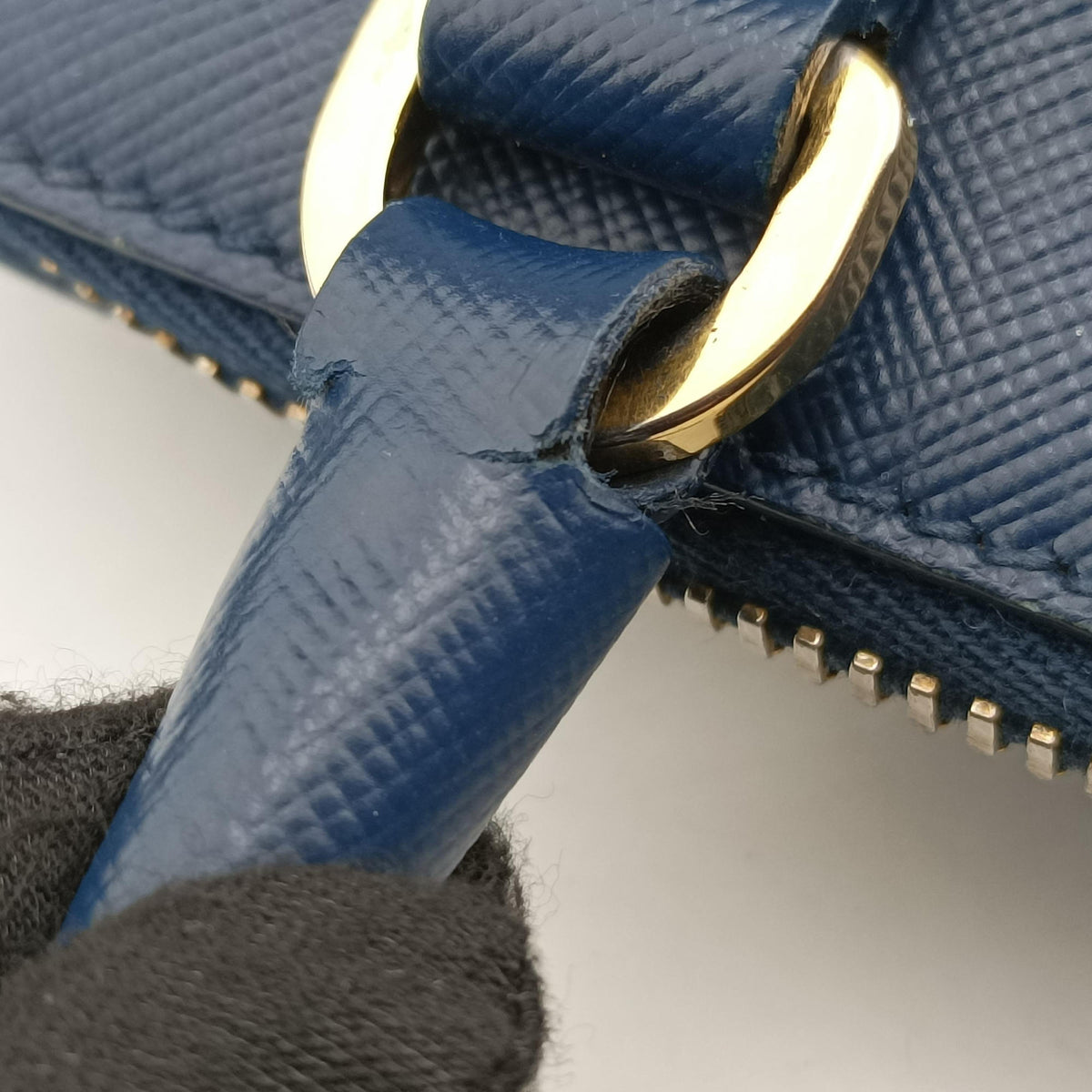 Promenade Blue SAFFIANO Leather BL0838 31/Zプロムナード ブルー サフィアーノレザー BL0838 31/Z