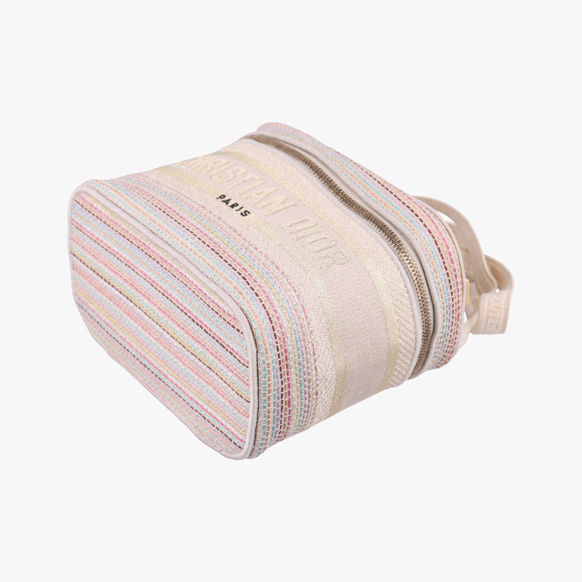 Travel Vanity Pink Canvas 50-MA-0221ディオール トラベル スモール ヴァニティ ピンク キャンバス 50-MA-0221