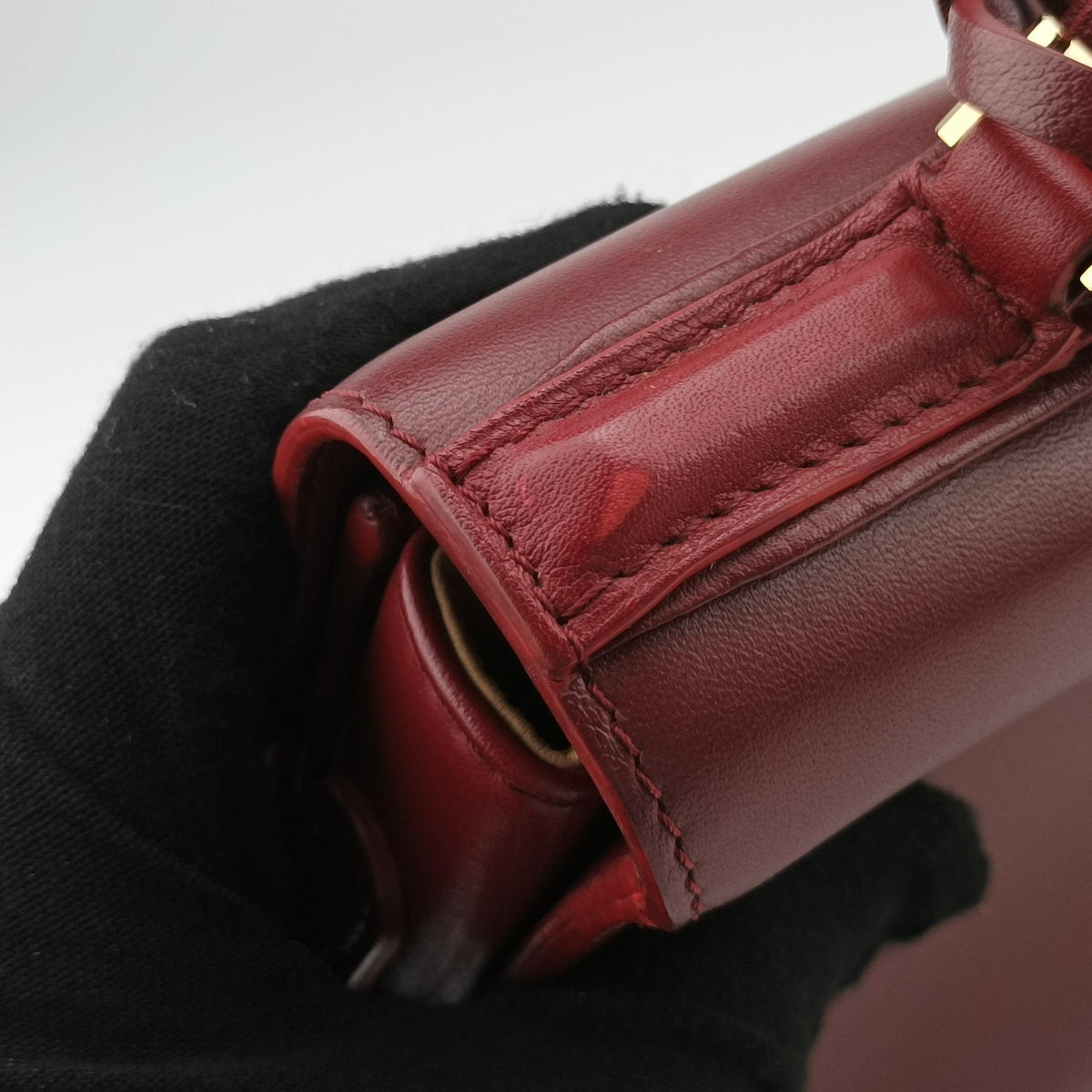 Tampete Burgundy Leather EO5Dタンペート ワインレッド レザー EO5D