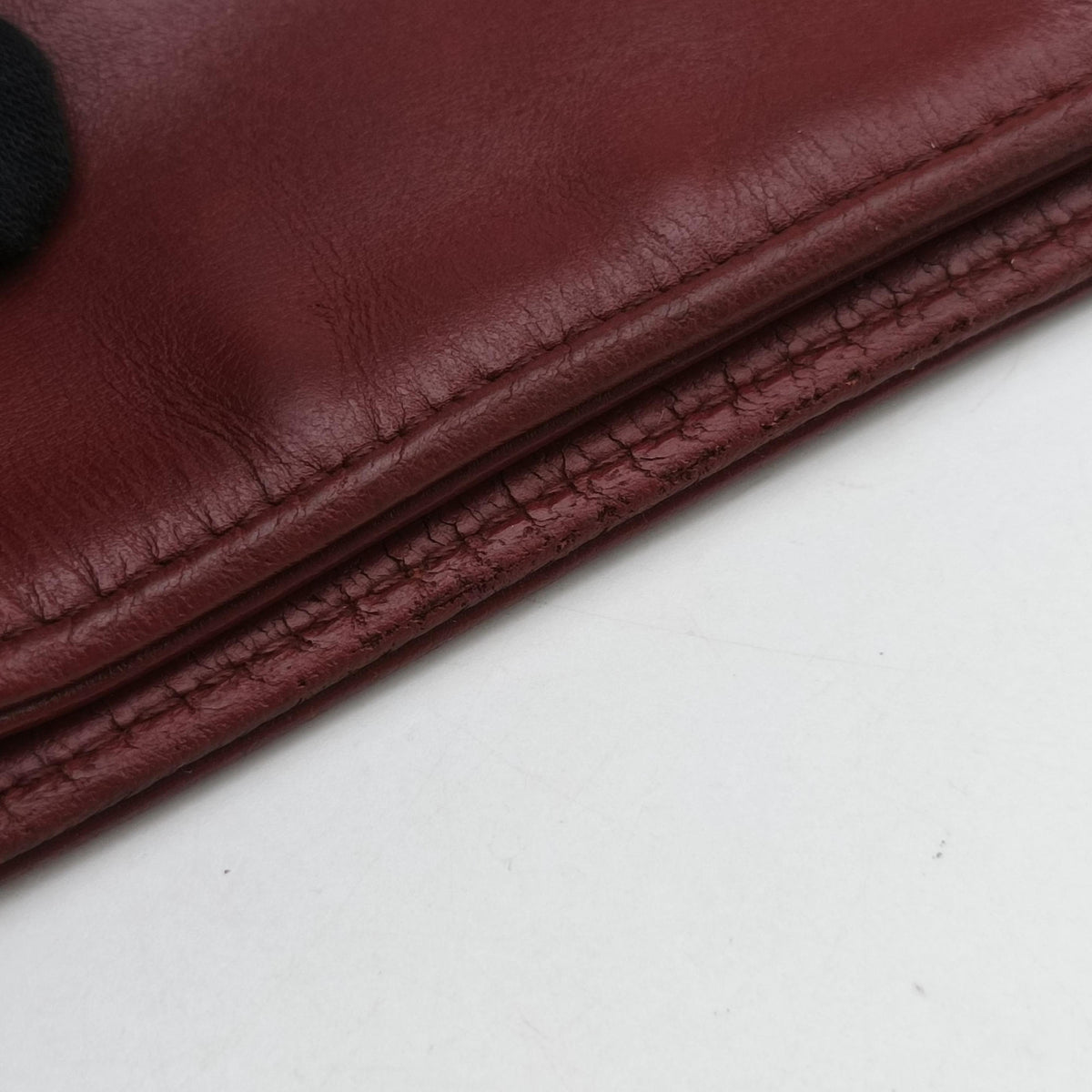 Intrecciato Red lambskin B02619355Tイントレチャート レッド ラムスキン B02619355T