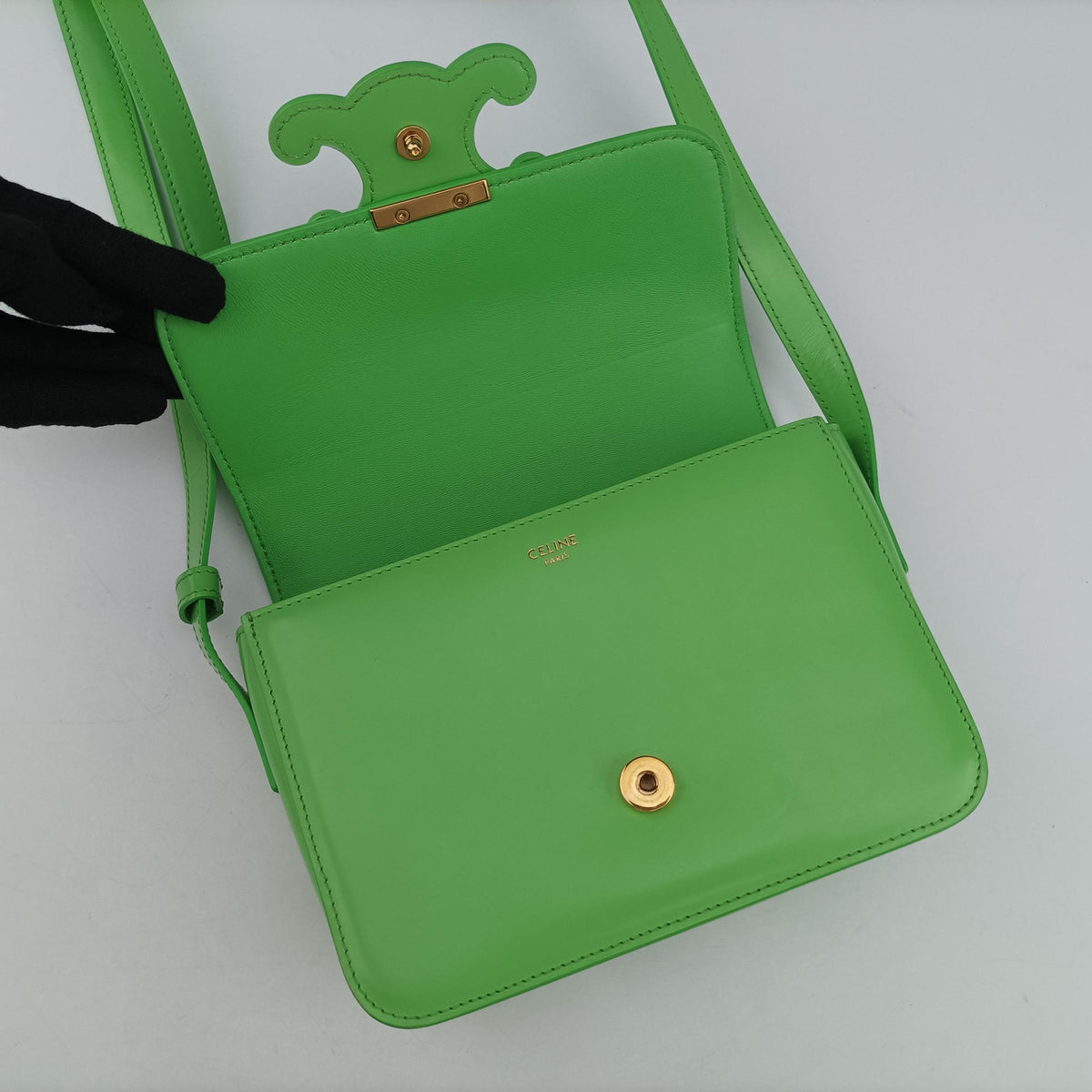 Teen Triomphe Green Leather U-CE-0262ティーン トリオンフ グリーン レザー U-CE-0262