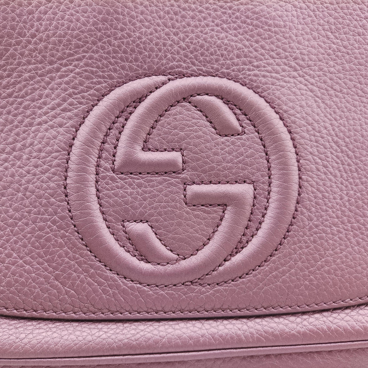 SOHO Purple Leather 336752 Lot number unknownソーホー パープル レザー 336752 製番不明