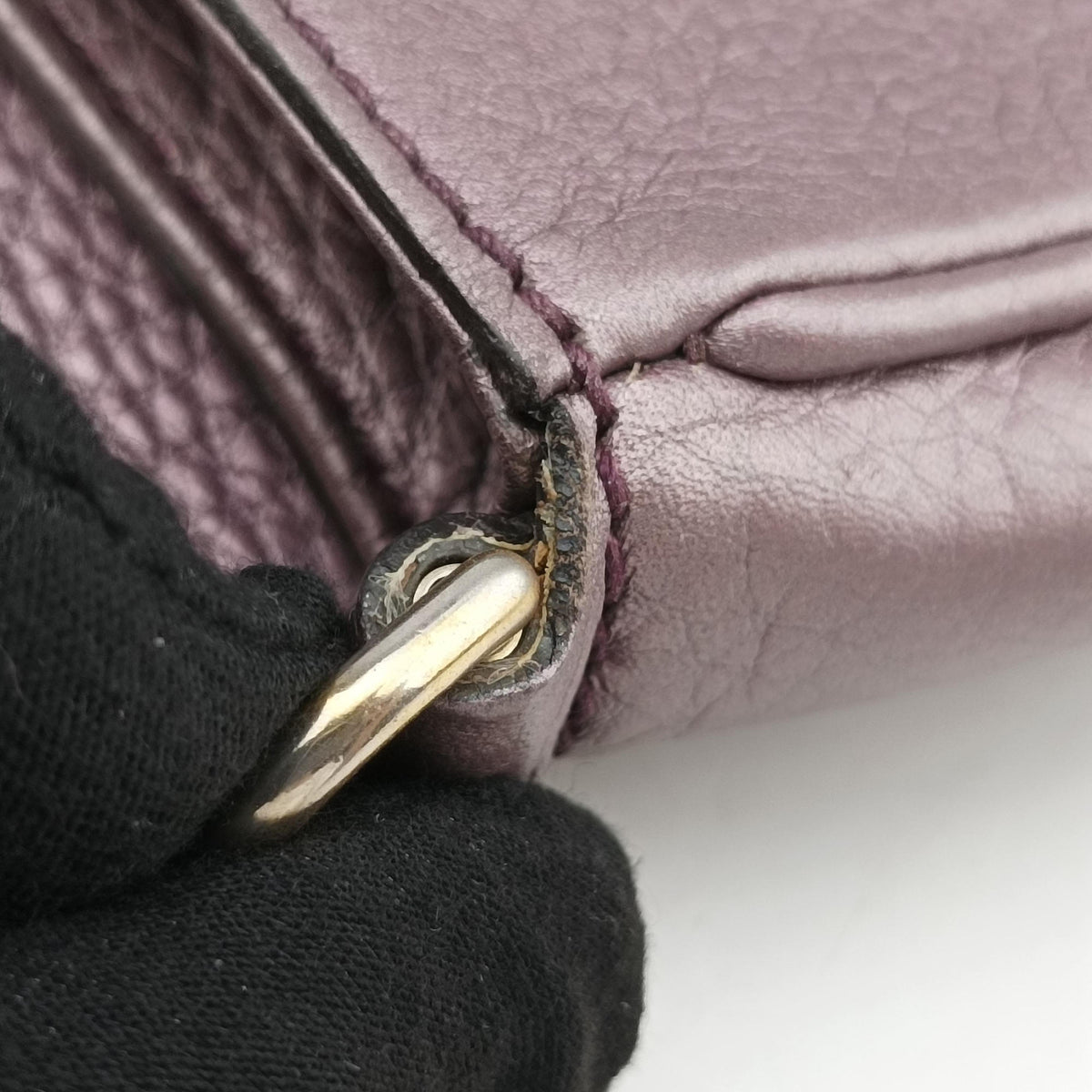 SOHO Purple Leather 336752 Lot number unknownソーホー パープル レザー 336752 製番不明