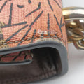 Padlock beige×Multicolour PVC coated canvas×Leather 409487 F021107614パドロック ベージュ×マルチカラー PVCコーティングキャンバス×レザー 409487 F021107614