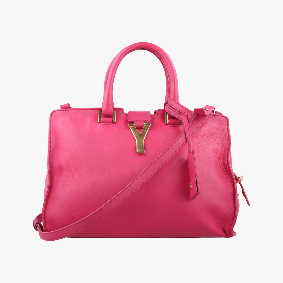 Y Ligne Petit Cabas Rose Leather 311210 311210.467891Yライン プチカバス ローズ レッド レザー 311210 311210.467891