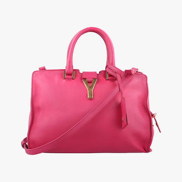Y Ligne Petit Cabas Rose Leather 311210 311210.467891Yライン プチカバス ローズ レッド レザー 311210 311210.467891