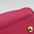 Y Ligne Petit Cabas Rose Leather 311210 311210.467891Yライン プチカバス ローズ レッド レザー 311210 311210.467891