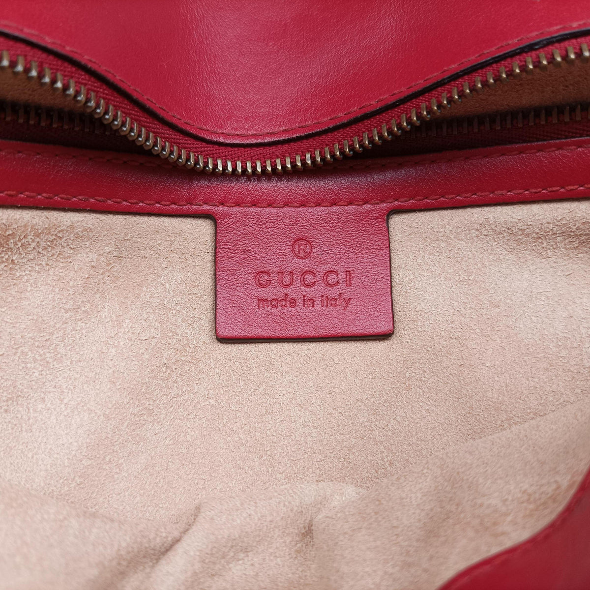 GG Marmont Red Leather 443497 H024674783GGマーモント レッド レザー 443497 H024674783
